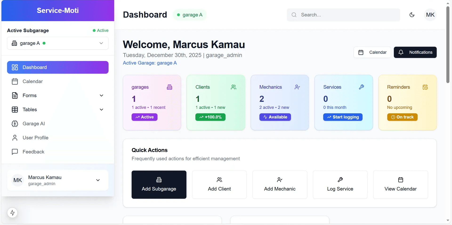 Service Moti background